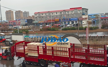 下雪天，我们的设备依旧按时发货