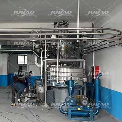 三次元旋振筛客户现场