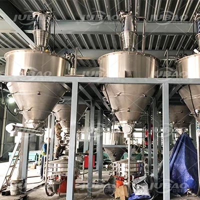 粉体真空上料机安装实拍